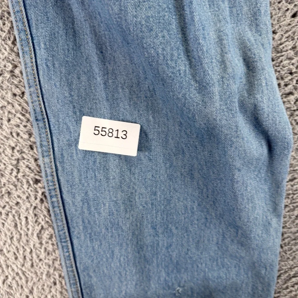 Levi's 505 Jeans Mens 40x30 Blue Cotton Denim Straight Streetwear Baggy Workwear